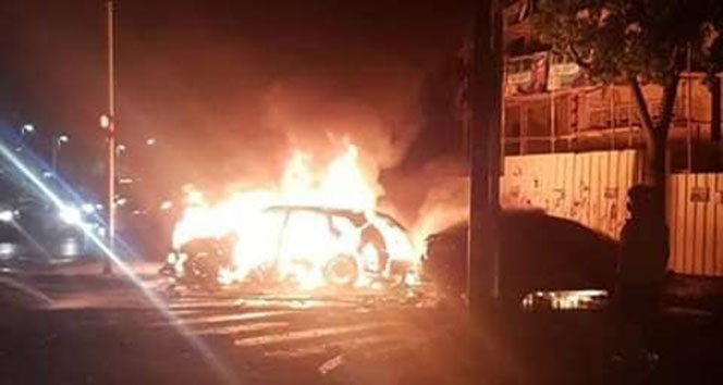 Tel Aviv&#039;de araç patladı: 2 ölü, 1 yaralı