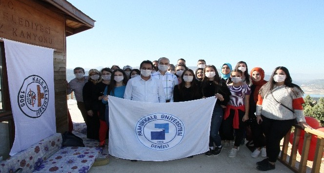Kale MYO öğrencileri İnceğiz Kanyonu’nu gezdi