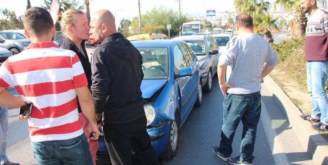 Her şey ona çarpmamak için oldu ama...