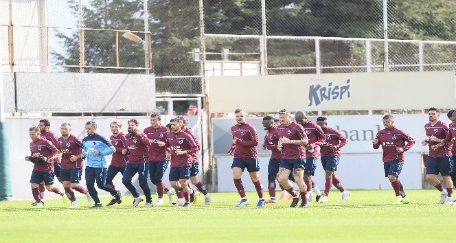 Trabzonspor, Yeni Malatyaspor hazırlıklarını sürdürdü