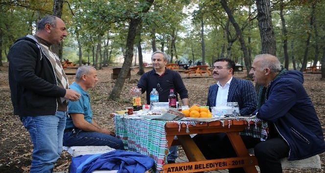 Atakum Kent Ormanı’na yoğun ilgi