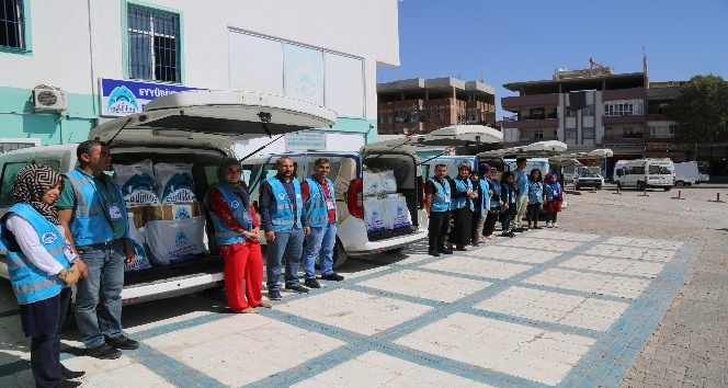 Eyyübiye’de 4 yılda 47 bin aileye yardım yapıldı