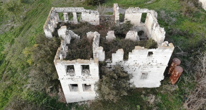 222 yıllık tarihi ‘Azatlı Baruthanesi’ gün yüzüne çıktı