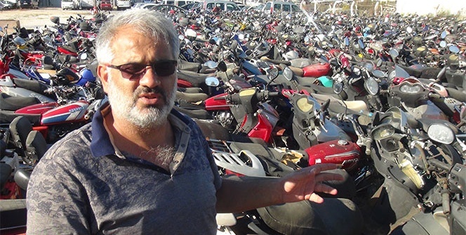 On binden fazla araç kaderine terk edildi