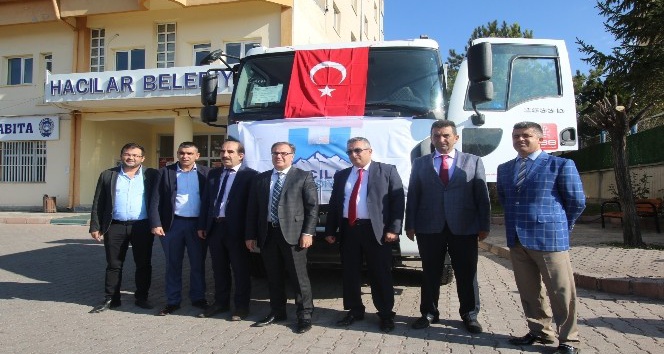 Türkiye Belediyeler Birliğinden Hacılar’a hibe desteği