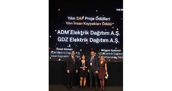 ADM ve GDZ Elektrik Dağıtımı onurlandıran ödül