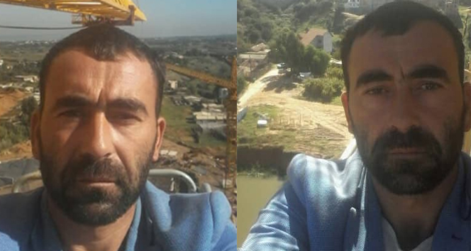 Parasını alamayan Türk işçi 170 metrelik kule vince çıktı