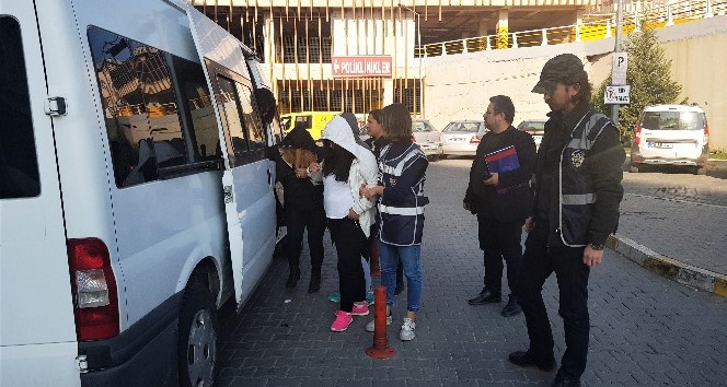 Karabük’te fuhuş operasyonunda 4 kadın gözaltına alındı