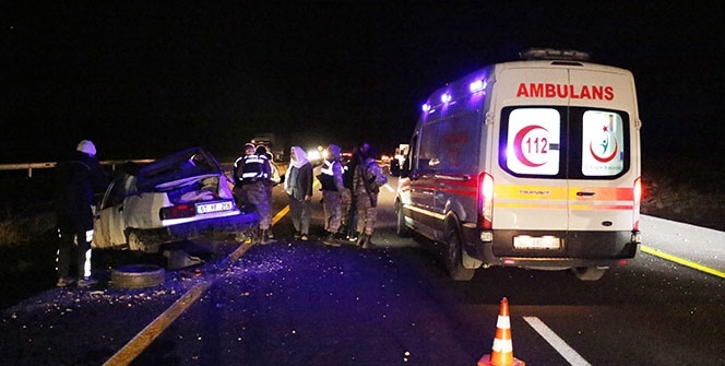 Köpeğe çarpmamak için direksiyonu kırdı, 2’si ağır 7 kişi yaralandı!