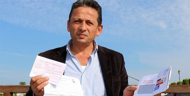 Hiç gitmediği Avusturya'da trafik cezası yedi