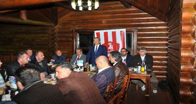 Başkan Akkaya’dan Akşehirspor için ahde vefa yemeği
