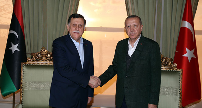 Cumhurbaşkanı Erdoğan, Libya Başkanlık Konseyi Başkanı&#039;nı kabul etti