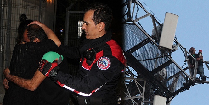 İkna etmek için saatlerce böyle çalıştı!