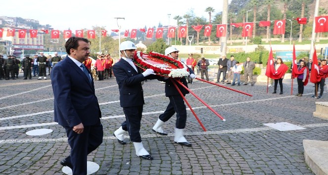Kahramanmaraş’ta Atatürk’ü anma töreni düzenlendi