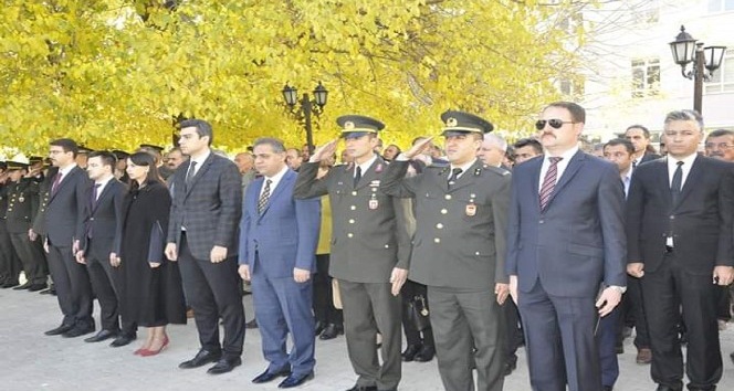 Gürün’de Atatürk’ü anma töreni düzenlendi