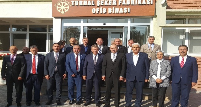 KTO Başkanı Gülsoy, Turhal Şeker Fabrikasını ziyaret etti