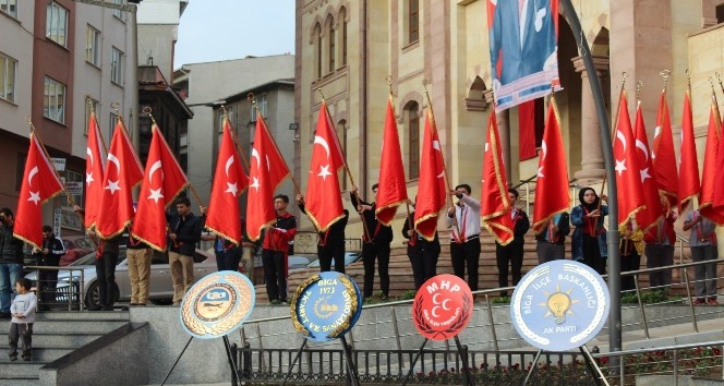 Biga’da 10 Kasım Atatürk’ü anma töreni