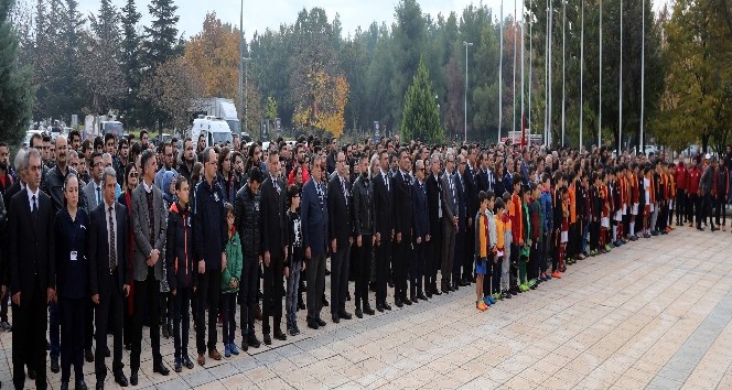 GAÜN’de Atatürk’ü anma töreni düzenlendi