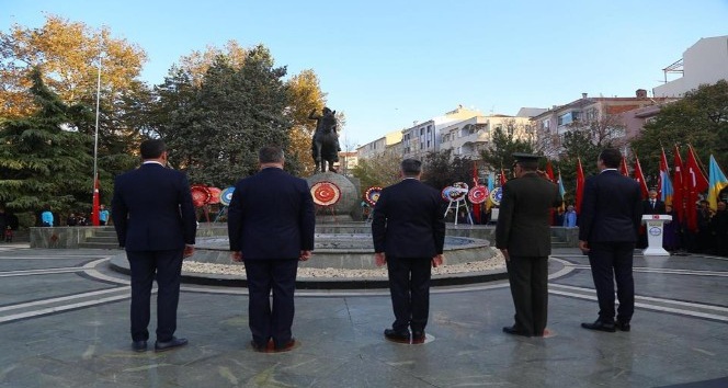 Kırklareli’nde Atatürk ölümünün 80. yılında anıldı