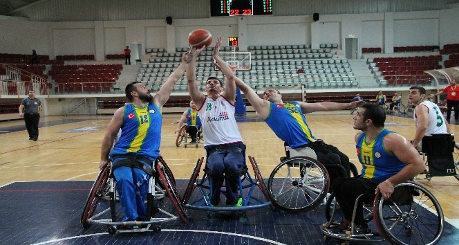 Tekerlekli Sandalye Basketbol Süper Ligi: YOSK: 53 - Altınordu Belediyesi: 63