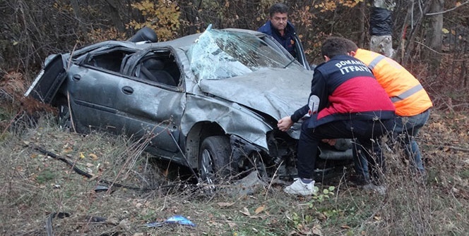 Domaniç’te trafik kazası: 4 yaralı