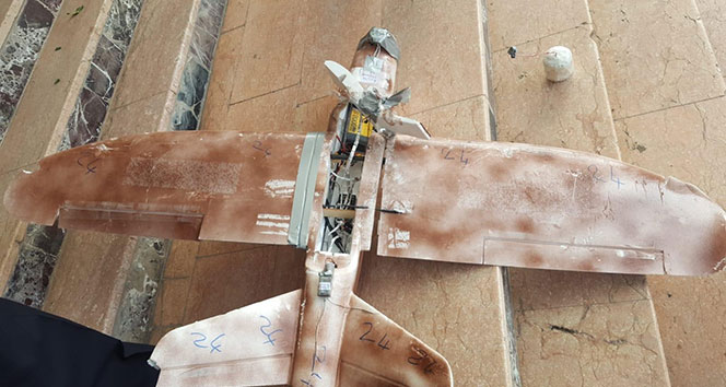 Şırnak’ta askeri bölgelere EYP bağlanmış 8 adet maket uçak düştü