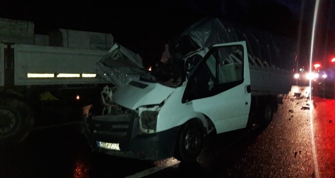 Tarsus’ta trafik kazası: 2 ölü