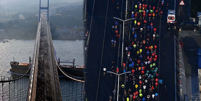 Vodafone 40. İstanbul Maratonu'ndan muhteşem kareler!