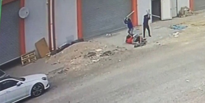 2 bin 500 liralık komisyon kavgasında şok görüntüler