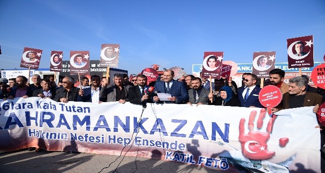 Şehit yakınları ve gazilerden Kahramankazan Belediye Başkanı Ertürk’e destek