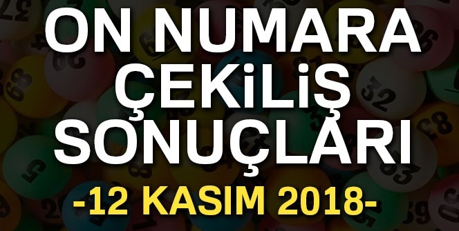 On Numara çekiliş sonuçları öğren 12 Kasım | On Numara sonuçları sorgulama sayfası