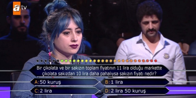 Kim Milyoner Olmak İster'e damga vuran matematik sorusu! Sosyal medya sallandı