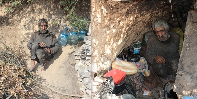 40 yıldır mağarada yaşıyor! 3 dil biliyor, geçmişini sır gibi saklıyor...