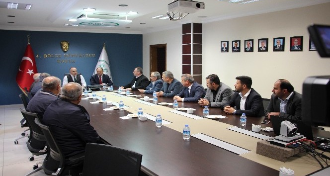Başkan Özaltun, DSİ’de Beyşehir Gölü’nün sorunları dile getirdi