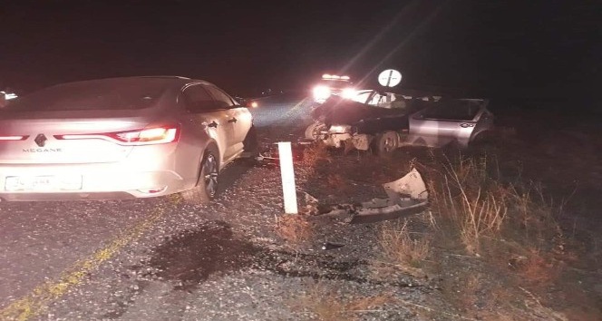 Tutak’ ta trafik kazası: 2 yaralı