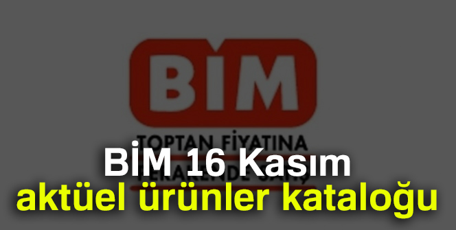 2018 BİM 20 Kasım İNDİRİM kataloğunda neler var? BİM 20 Kasım 2018 aktüel ürünler | (BİM bu hafta indirimli ürünler)