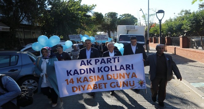 AK Parti’li kadınlar diyabete dikkat çekti