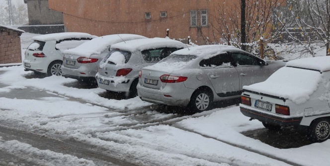 Bitlis’te kar yağışı