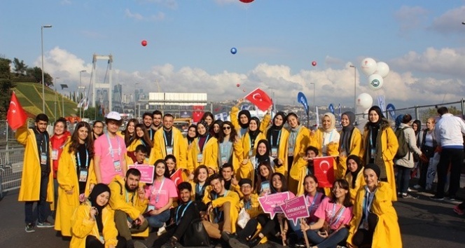 Genç İnovatif Sağlıkçılar Kulubü Vodafone İstanbul Maratonu&#039;na katıldı