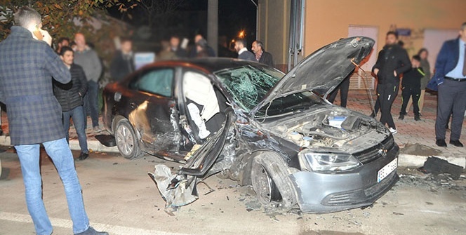 Bafra’da trafik kazası: 4 yaralı