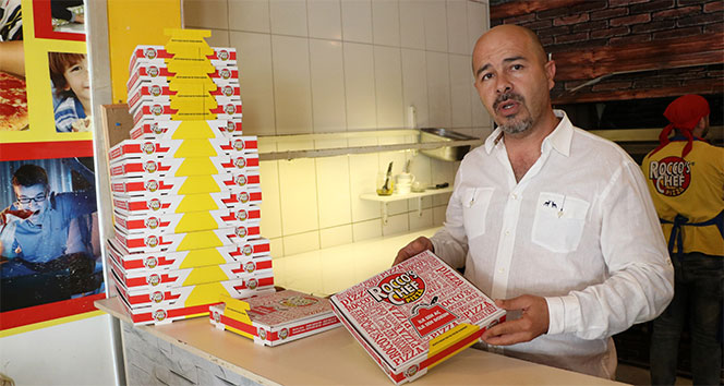Artık pizzalara kimse tüküremeyecek