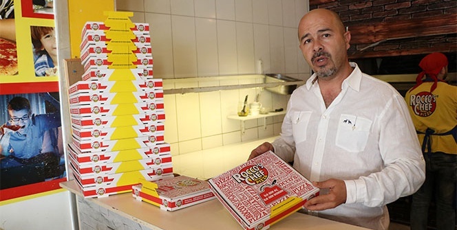 Artık pizzalara kimse tüküremeyecek