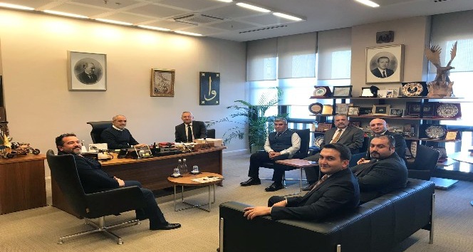 Cumhurbaşkanı Başdanışmanı Topçu, TURYOLDER üyelerini kabul etti