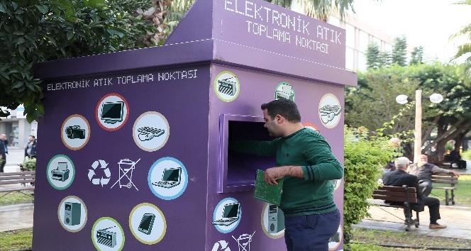 Mersin’de elektronik atıklar geri dönüşme kazandırılıyor