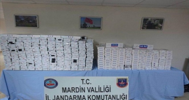 Kızıltepe’de 391 karton kaçak sigara ele geçirildi