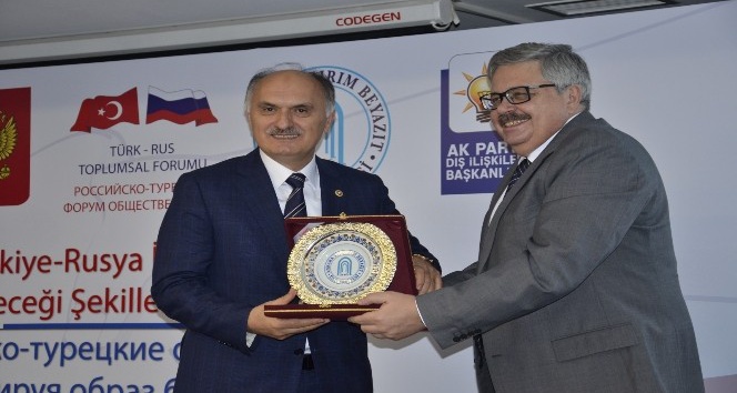 AK Parti Giresun Milletvekili Öztürk Türk-Rus Forumu’nda konuştu