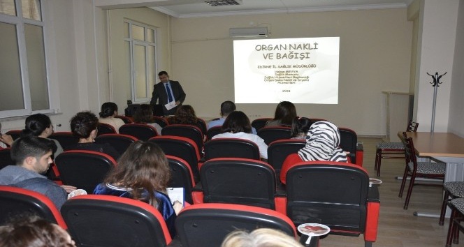 Edirne’de organ bağışı etkinlikleri