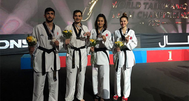 Taekwondo Milli Takımı dünya ikincisi