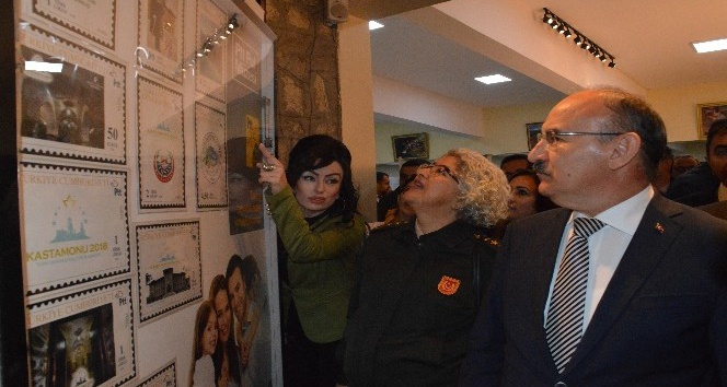 Türk Dünyası ülkelerinin pulları, Kastamonu’da sergilendi