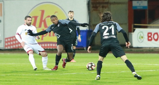 Spor Toto 1. Lig: Osmanlıspor: 1 - Elazığspor: 1